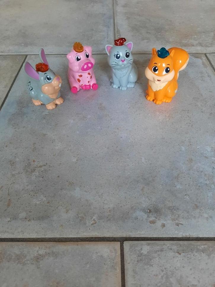 Te koop: 4 vtech zoef zoef diertjes, Kinderen en Baby's, Speelgoed | Vtech, Zo goed als nieuw, Ophalen