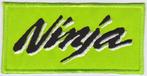 Ninja stoffen opstrijk patch, Verzenden, Nieuw