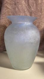 Glazen vaas, Maison & Meubles, Accessoires pour la Maison | Vases, Bleu, Enlèvement, Moins de 50 cm, Neuf