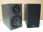 Sharp Bass Reflex Boxen Speakers - Luidspreker - Box - Hifi, Autres marques, Enlèvement ou Envoi, 60 à 120 watts, Utilisé