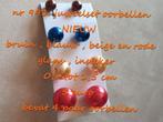 991. Parure de bijoux : boucles d'oreilles, NEUF, @LAST PIEC, Bleu, Autres matériaux, Puces ou Clous, Envoi