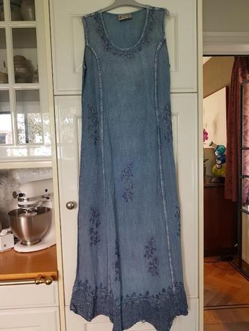 robe longue en jean, Enlèvement ou Envoi, Comme neuf, Taille 38/40 (M), Bleu