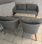 Grijs tuinmeubel set, Tuin en Terras, Tuinmeubel-accessoires, Ophalen, Zo goed als nieuw