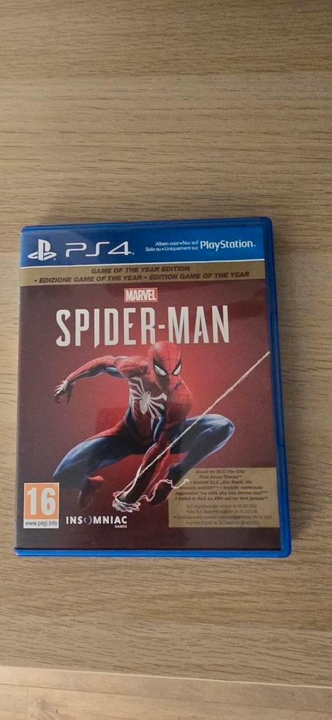 Marvel's Spider-Man Game of the Year Edition (PS4), Games en Spelcomputers, Games | Sony PlayStation 4, Zo goed als nieuw, Overige genres