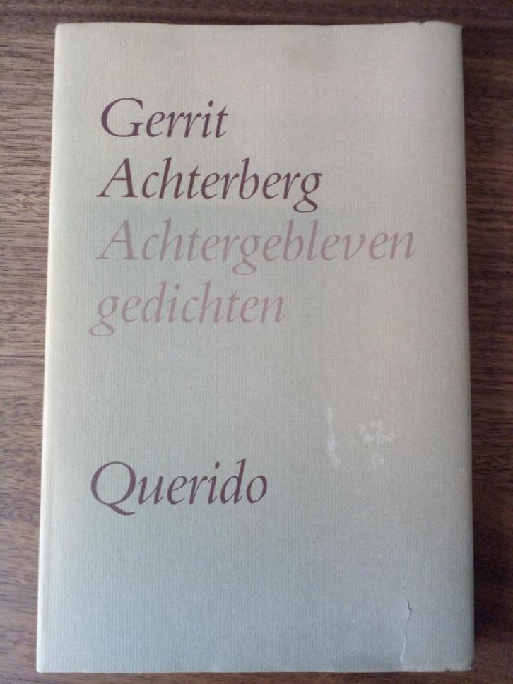 Achtergebleven gedichten - Gerrit Achterberg, Boeken, Gedichten en Poëzie, Gelezen, Eén auteur, Ophalen of Verzenden