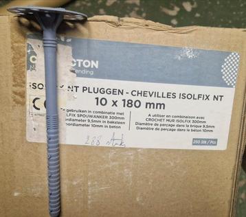 Isolatiepluggen 10x180mm Connecton Isolfix 165 st, Enlèvement ou Envoi, Comme neuf