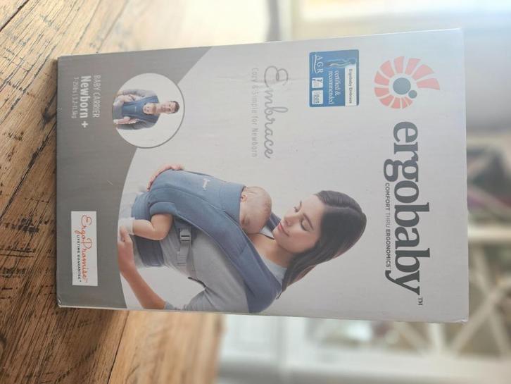 Ergobaby Embrace – draagzak voor pasgeborenen, Kinderen en Baby's, Babydragers en Draagdoeken, Zo goed als nieuw, Draagzak, Buik