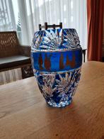 Blauwe vaas Val Saint Lambert, Antiek en Kunst, Ophalen