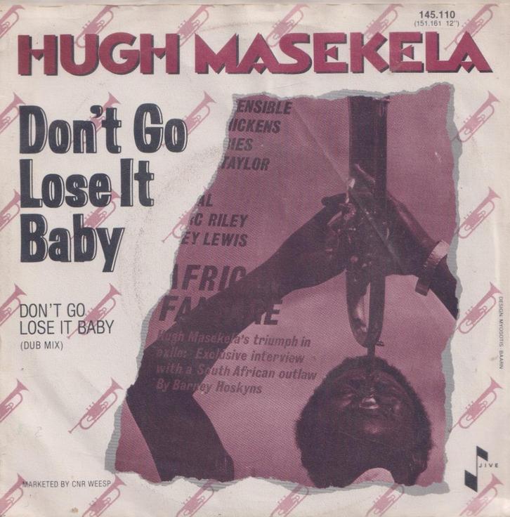Hugh Masekela – Don’t go lose it Baby - Single, CD & DVD, Vinyles Singles, Utilisé, Single, Pop, 7 pouces, Enlèvement ou Envoi