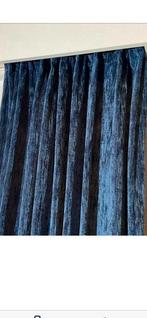 Gardisette draperieën, Huis en Inrichting, Ophalen, Zo goed als nieuw, Blauw