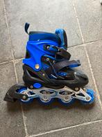 Blauwe skeelers, Sport en Fitness, Verstelbaar, Ophalen of Verzenden, Zo goed als nieuw, Inline skates 4 wielen