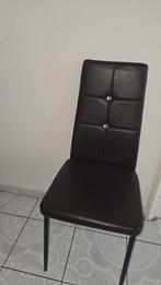 Eetkamerstoelen diamond set 3 stuks, Huis en Inrichting, Stoelen, Ophalen, Zo goed als nieuw, Bruin