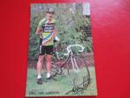 wielerkaart 1984 team fangio eric van lancker  signe, Comme neuf, Envoi