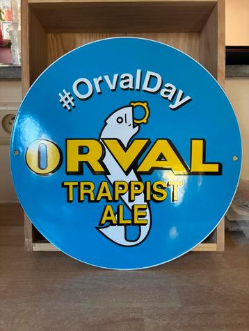 Plaque émaillée Orval, Enlèvement ou Envoi, Comme neuf