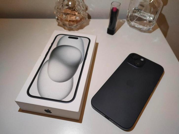 iPhone 15 5G 128 Go, Télécoms, Téléphonie mobile | Apple iPhone, Comme neuf, 128 GB, Sans abonnement, Sans simlock, iPhone 12