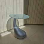 Design bijzettafel druppel, Huis en Inrichting, Ophalen, Glas