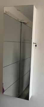Spiegelkast / sieradenkast met sleutel, Huis en Inrichting, Woonaccessoires | Spiegels, Ophalen, Zo goed als nieuw