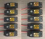 10 servos Savox 1256 - 1258, Hobby en Vrije tijd, Modelbouw | Radiografisch | Vliegtuigen, Ophalen of Verzenden, Zo goed als nieuw