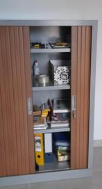 Metalen gordijnonderkast voor bureau, Ophalen, 100 tot 150 cm, 100 tot 150 cm, Métal