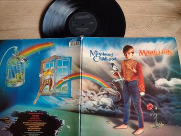 LP : MARILLION : MISPLACED CHILDHOOD (couverture 1985)