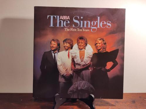 Vintage LP ABBA 'The Singles' The First Ten Years, CD & DVD, Vinyles | Pop, Utilisé, 1960 à 1980, 12 pouces, Enlèvement