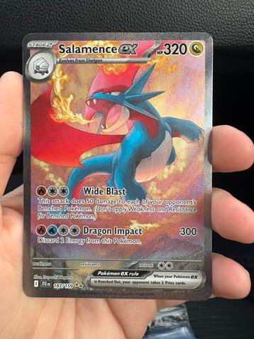 Salamence EX 187/159 - Journey Together - Pokémon beschikbaar voor biedingen