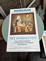 affiche Brugge 1987 Mariajaar brugs begijnhof, Ophalen of Verzenden, Zo goed als nieuw, Reclame