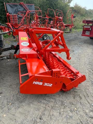 Kuhn rotoreg HRB 302 met packerrol  beschikbaar voor biedingen