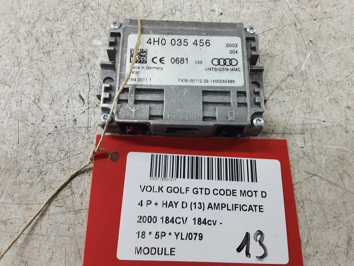 COMPUTER Volkswagen Golf VII (AUA) (4H0035456), Auto-onderdelen, Elektronica en Kabels, Volkswagen, Gebruikt