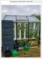 Serre Myfood, 3,5m², bioponie, 15 tours, 7 options, Jardin & Terrasse, Verre, Serre, Enlèvement, Utilisé