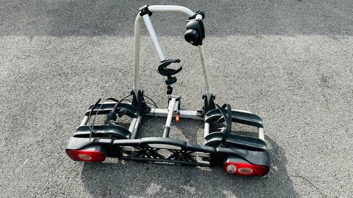 Fietsendrager / Kupplungsträger Uebler P21, Auto diversen, Fietsendragers, Zo goed als nieuw, Trekhaakdrager, 2 fietsen, Ophalen