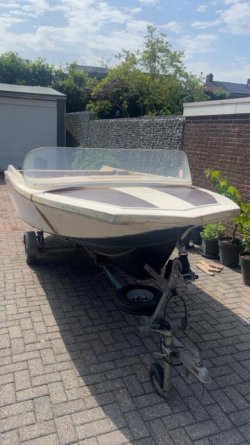 Jet boot met kawaski zz-r1100cc motor niet kapot!!!, Watersport en Boten, Speedboten, Zo goed als nieuw, Ophalen