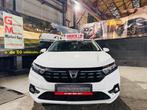 Dacia Sandero 1.0i - CarPlay - GPS - Airco - LED - GARANTIE, Auto's, Dacia, LED verlichting, Euro 6, Wit, Handgeschakeld