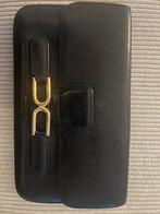 Delvaux zwarte portefeuille Escudo, Handtassen en Accessoires, Portemonnees, Ophalen of Verzenden, Gebruikt, Zwart, Leder
