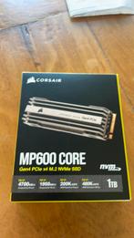 SSD corsair 1TB - MP600 gen4 - nvme - nieuw, Computers en Software, Harde schijven, Intern, SSD, Ophalen of Verzenden, Zo goed als nieuw