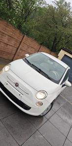 FIAT 500 POP 1200CC UIT HET JAAR 2013, Auto's, Euro 5, Stof, Wit, Grijs