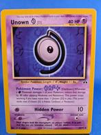 Unown [D] 47/75 - Neo Discovery, Hobby en Vrije tijd, Verzamelkaartspellen | Pokémon, Verzenden, Gebruikt