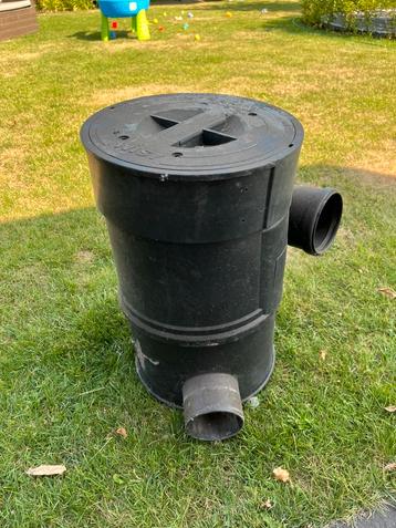 WISY cycloon regenwater filter, Enlèvement