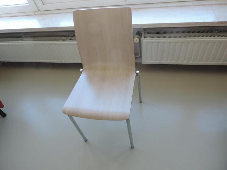 Stoelen, Huis en Inrichting, Stoelen, Gebruikt, Vijf, Zes of meer stoelen, Hout, Metaal, Overige kleuren, Ophalen