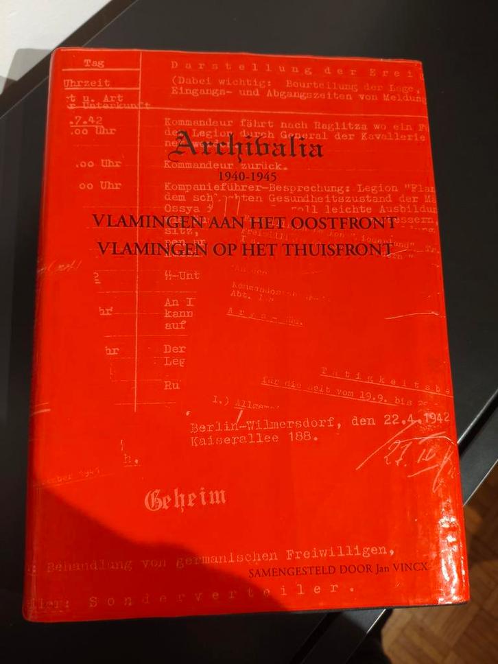 Archivalia : Vlamingen aan het oostfront, Verzamelen, Militaria | Tweede Wereldoorlog, Verzenden