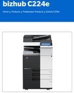 kantoor printer scanner kopieermachine, Konica minolta, Gebruikt, Faxen, Ophalen