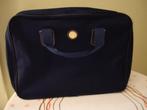 Nieuwe donkerblauwe stoffen reis-/laptop tas -perf.staat, Handtassen en Accessoires, Tassen | Schooltassen, Nieuw, 50 cm of meer