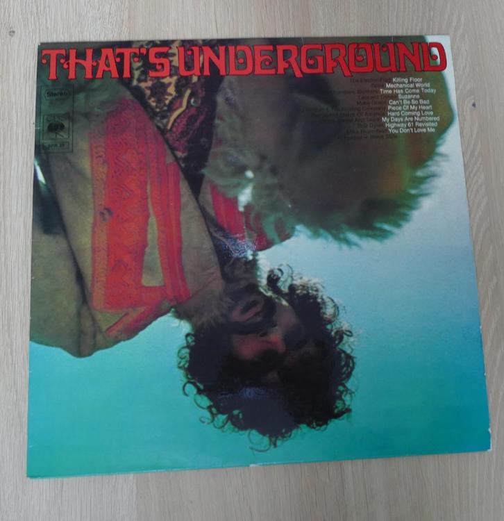 LP That's Underground (The Rock Machine Turns You On), Cd's en Dvd's, Vinyl | Verzamelalbums, Gebruikt, Rock en Metal, 12 inch