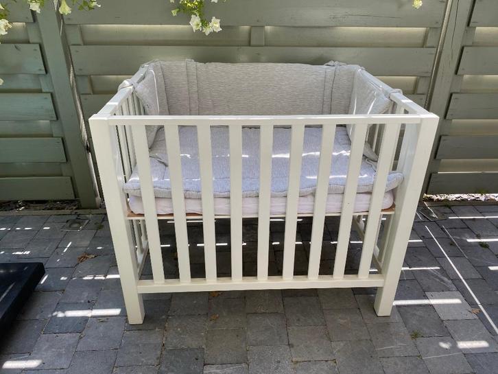 QUAX babybox, Kinderen en Baby's, Babyparken, Zo goed als nieuw, Rechthoekig, In hoogte verstelbaar, Boxkleed, Ophalen