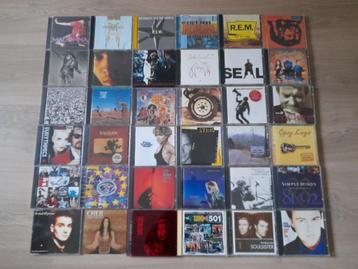 Lot muziek cd's (rock - pop)  beschikbaar voor biedingen