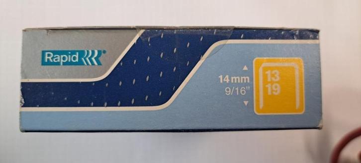 Nieten   Rapid 14 mm  20.40 €     5000 st, Antiek en Kunst, Antiek | Bestek, Ophalen