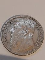 Leopold ll  brede baard 1909 frans opschrift  1 franc, Ophalen of Verzenden