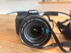 Canon EOS 100D + Objectif Canon EF-S 18-135mm IS STM, Ophalen of Verzenden, Zo goed als nieuw, Compact, Canon