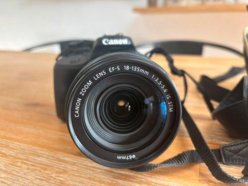 Canon EOS 100D + Objectif Canon EF-S 18-135mm IS STM, Audio, Tv en Foto, Fotocamera's Digitaal, Zo goed als nieuw, Compact, Canon