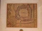 Oude kaart van Oostende, Antiek en Kunst, Ophalen of Verzenden